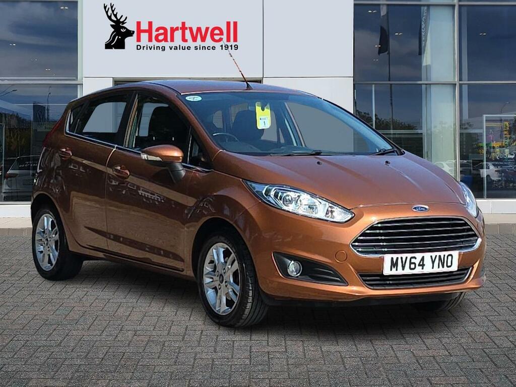 Ford Fiesta 1.0 Zetec Hatchback Euro 5 Ss Yellow
