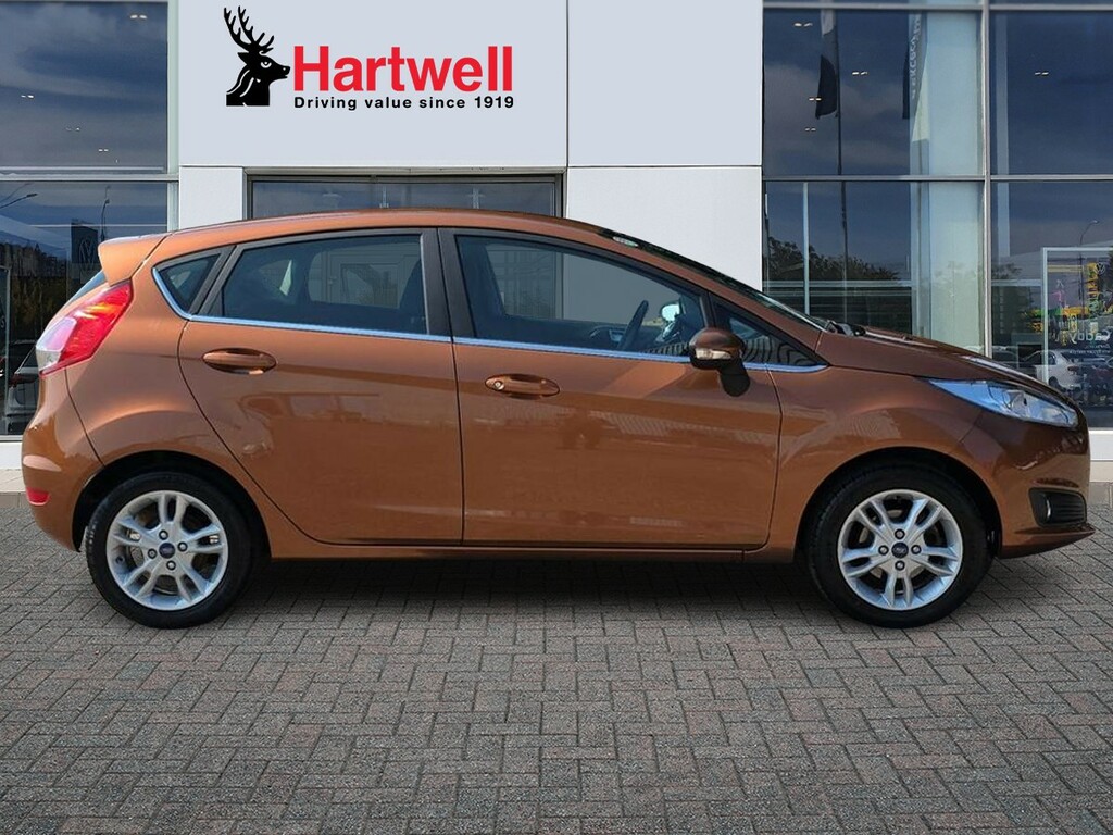 Ford Fiesta 1.0 Zetec Hatchback Euro 5 Ss MV64YNO Yellow #2