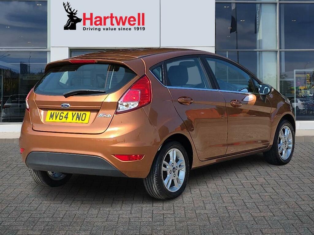 Ford Fiesta 1.0 Zetec Hatchback Euro 5 Ss MV64YNO Yellow #3