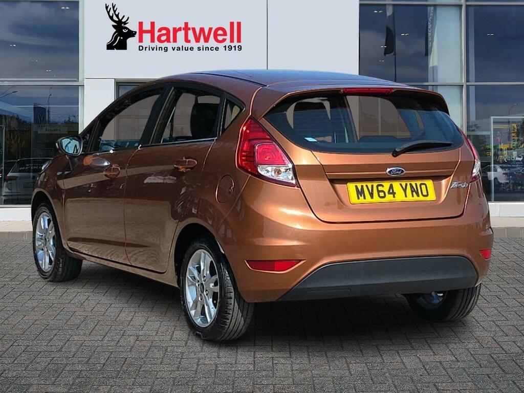 Ford Fiesta 1.0 Zetec Hatchback Euro 5 Ss MV64YNO Yellow #5