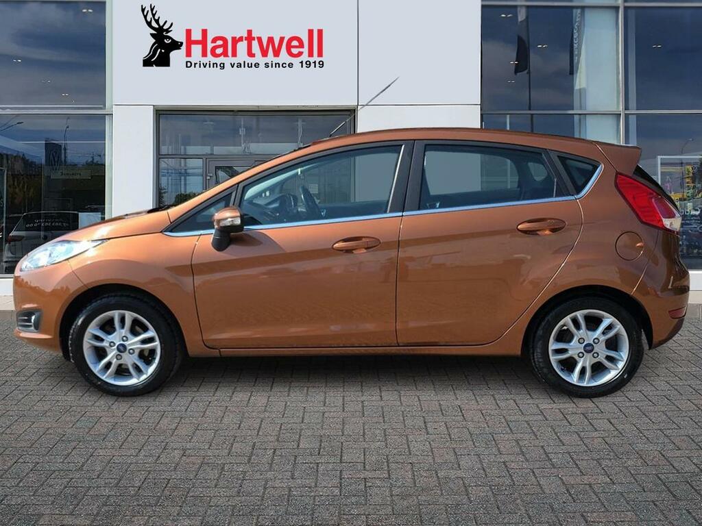 Ford Fiesta 1.0 Zetec Hatchback Euro 5 Ss MV64YNO Yellow #6