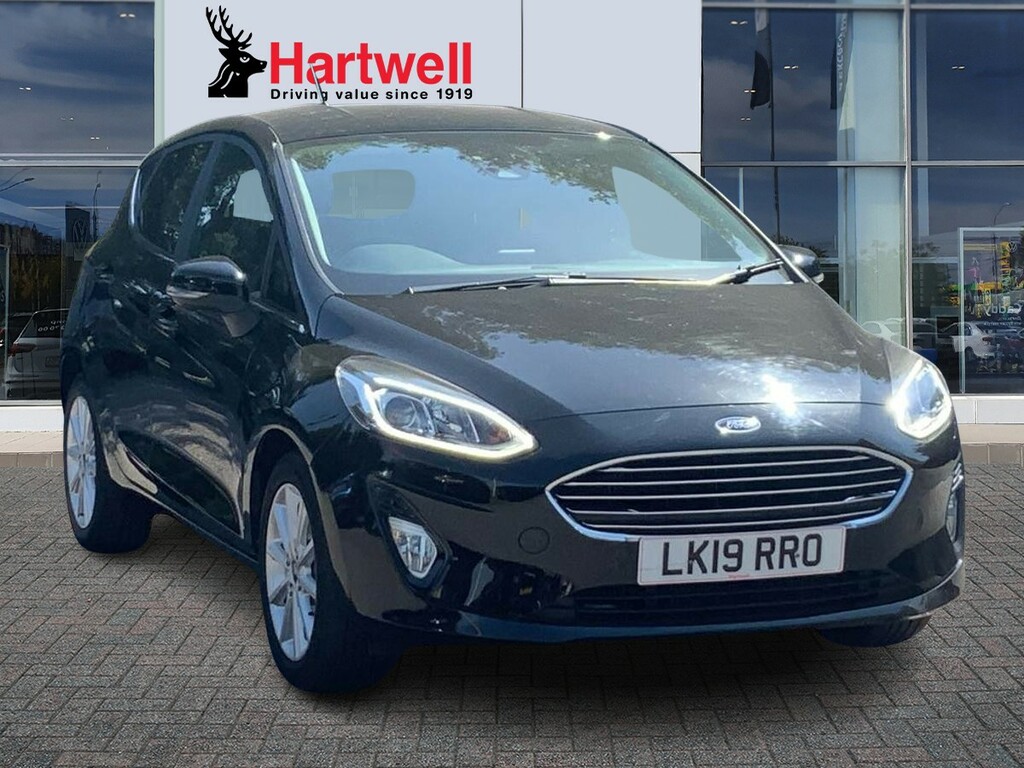 Ford Fiesta 1.0T Ecoboost Gpf Titanium Hatchback Ma Black