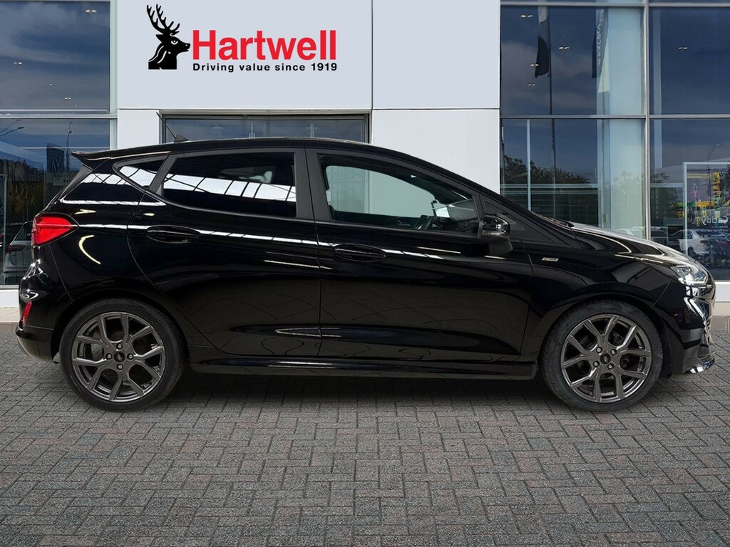 Ford Fiesta 1.0T Ecoboost Mhev St-line Edition Hatchback P YS72EBL Black #2