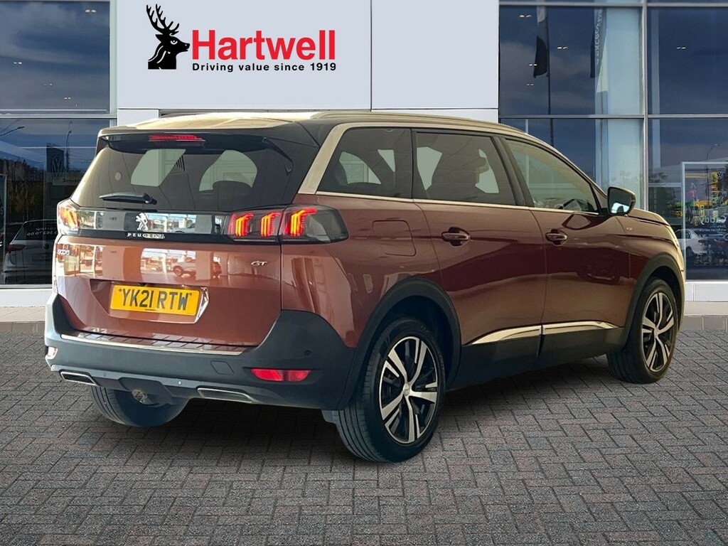 Peugeot 5008 1.5 Bluehdi Gt Suv Eat Euro 6 Ss 13 YK21RTW Brown #3