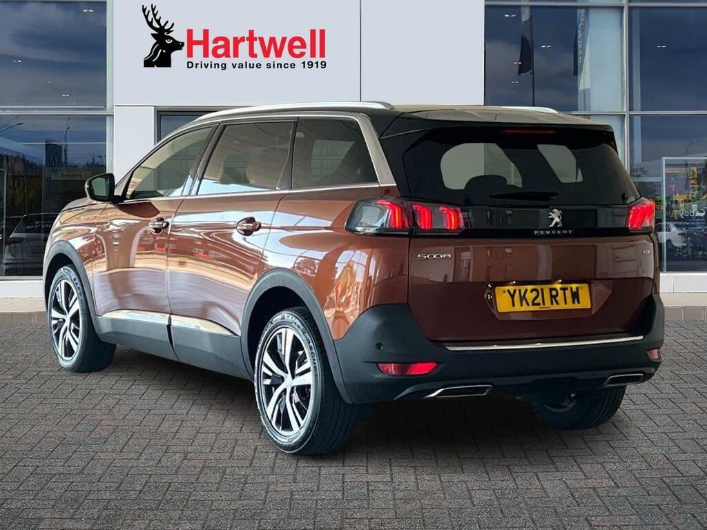 Peugeot 5008 1.5 Bluehdi Gt Suv Eat Euro 6 Ss 13 YK21RTW Brown #5