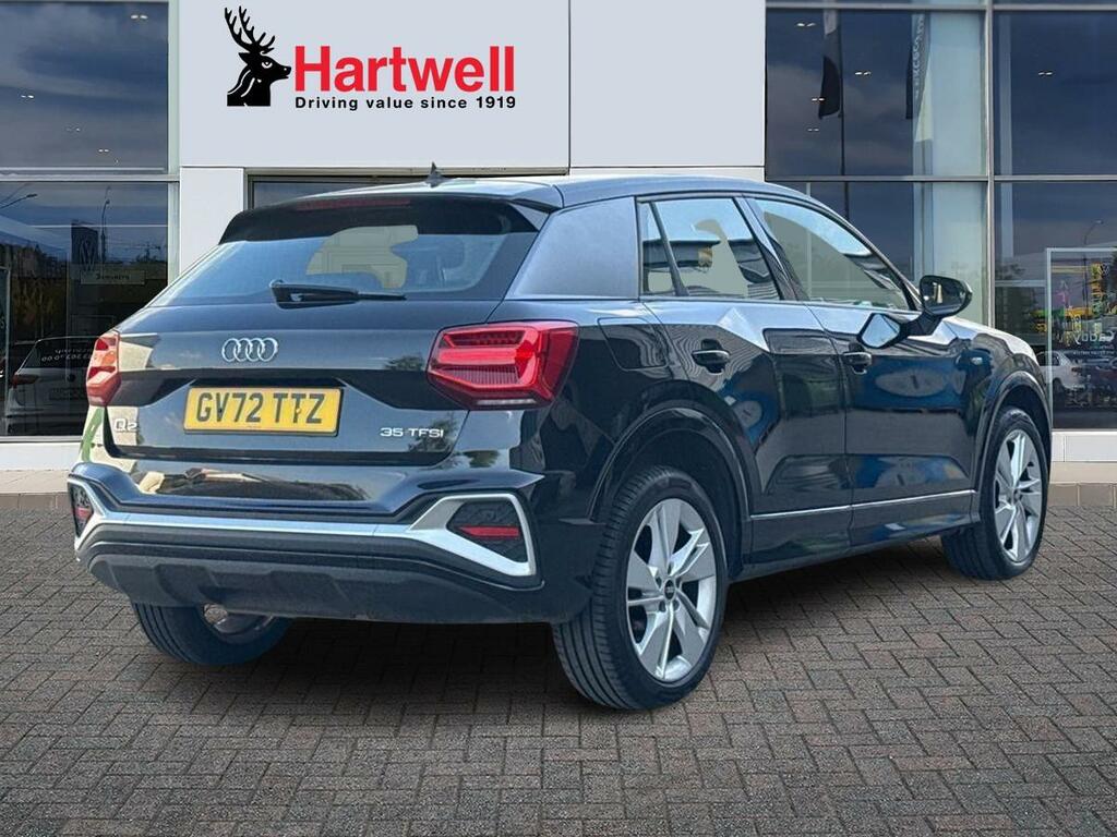 Audi Q2 35 Tfsi S Line S Tronic GV72TTZ Black #3