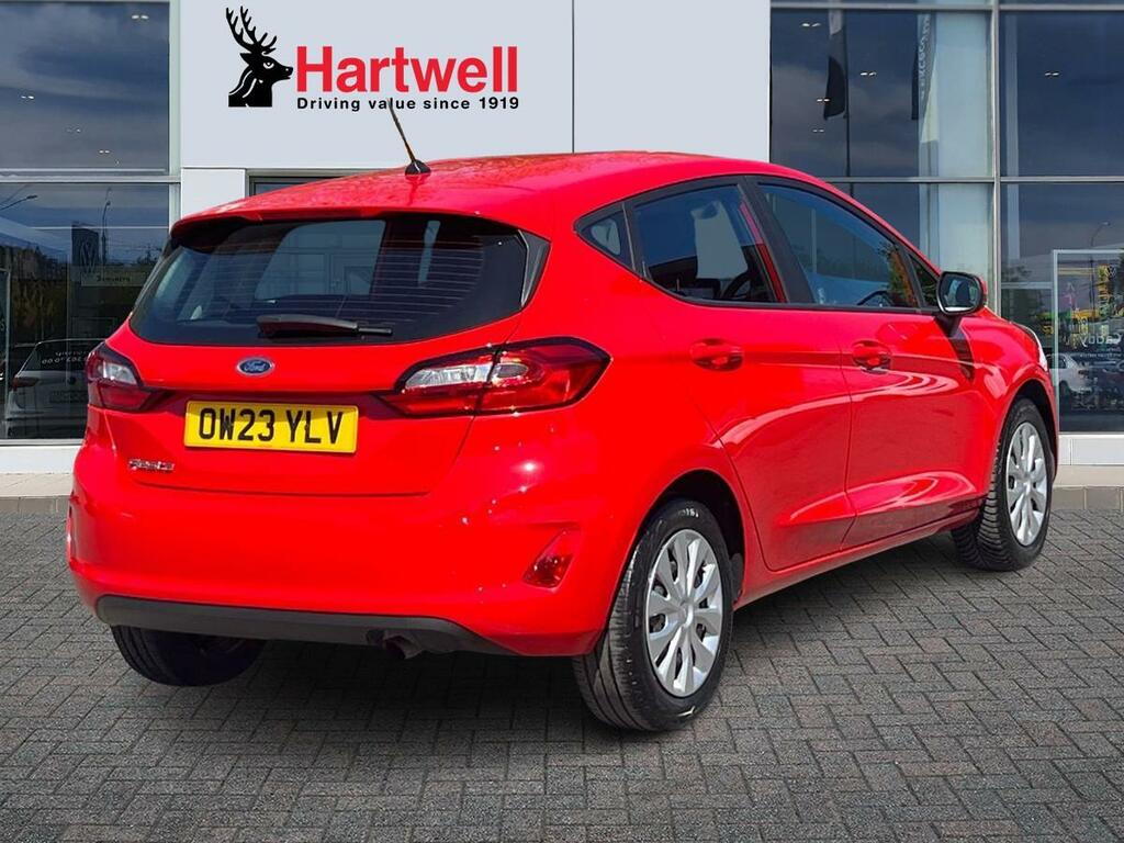 Ford Fiesta 1.0T Ecoboost Trend Hatchback Eu OW23YLV Red #3