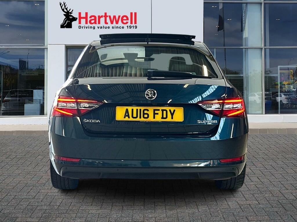 Skoda Superb 2.0 Tsi Laurin Klement Hatchback Dsg Blue #4