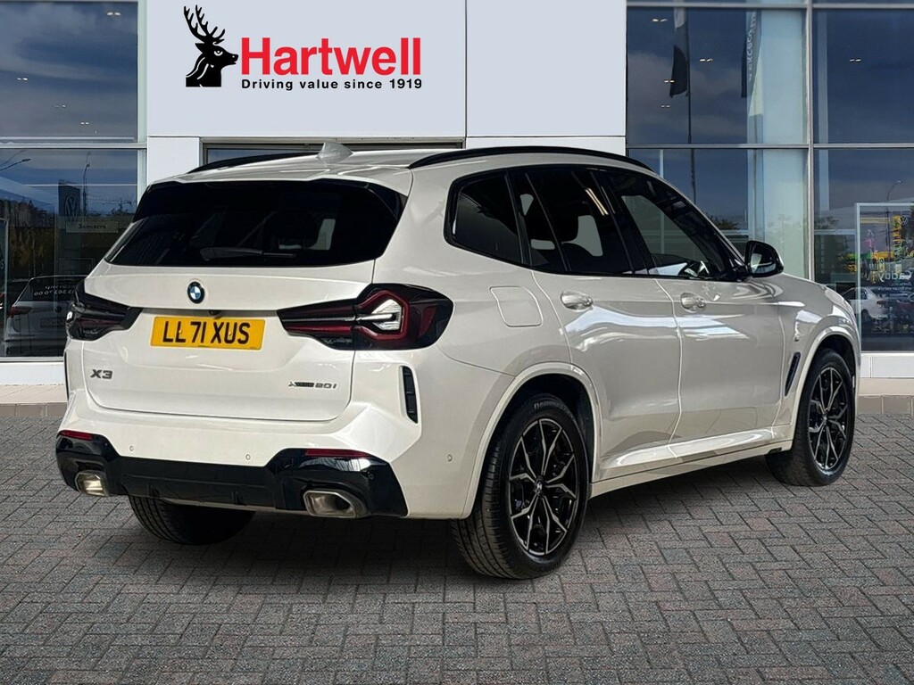 BMW X3 2.0 20I Mht M Sport Suv Hybrid Xdr White #3