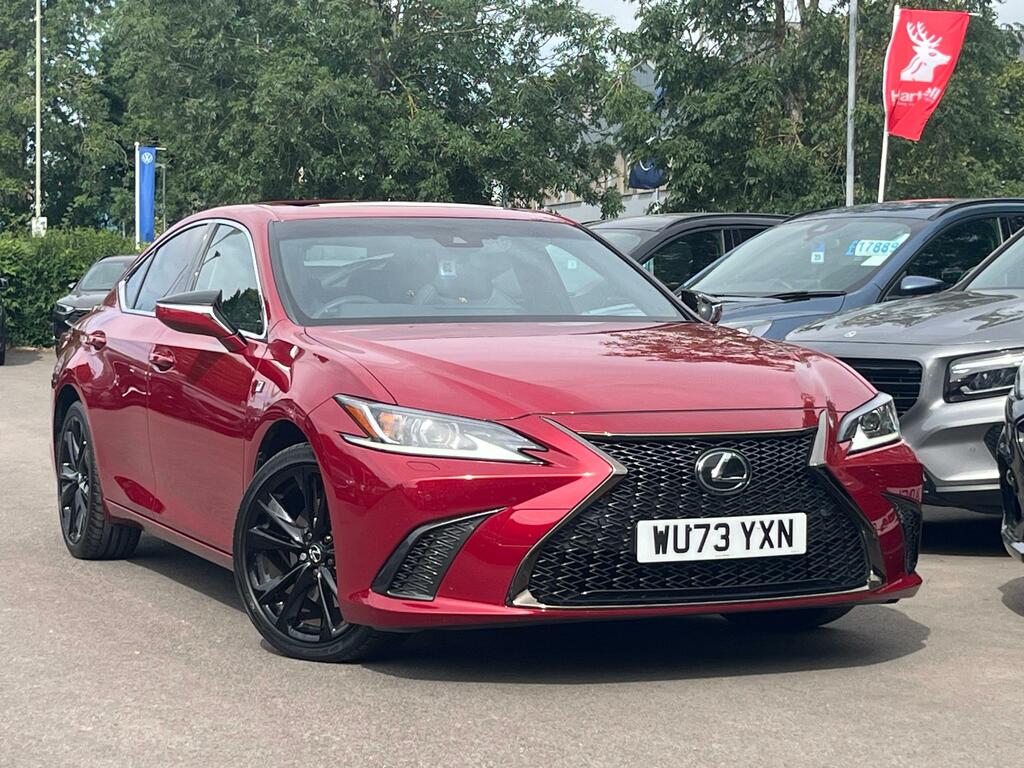 Lexus ES 2.5 300H F Sport Saloon Hybrid E-cvt Eu Red