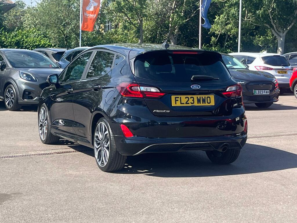 Ford Fiesta 1.0T Ecoboost St-line X Hatchback Manua FL23WWO Black #3