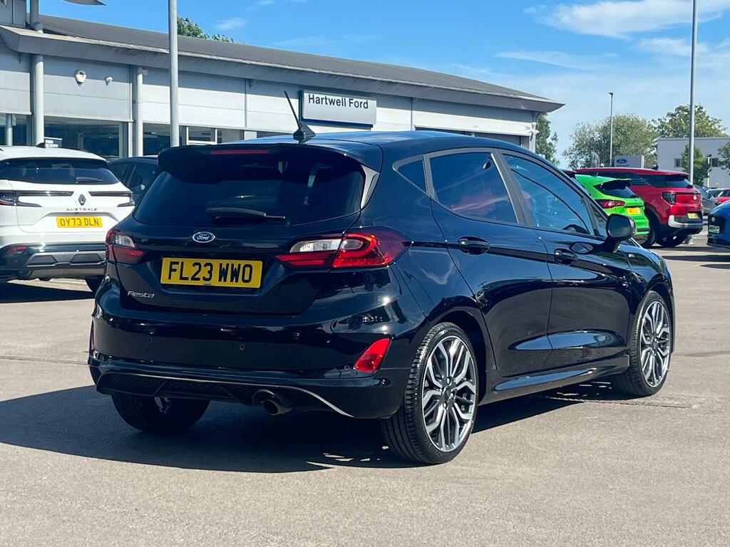 Ford Fiesta 1.0T Ecoboost St-line X Hatchback Manua FL23WWO Black #5