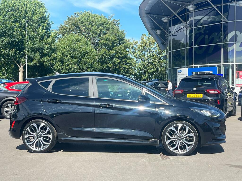 Ford Fiesta 1.0T Ecoboost St-line X Hatchback Manua FL23WWO Black #6