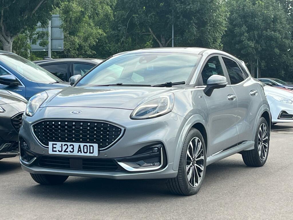 Ford Puma 1.0T Ecoboost Mhev St-line Vignale Suv EJ23AOD Silver #4