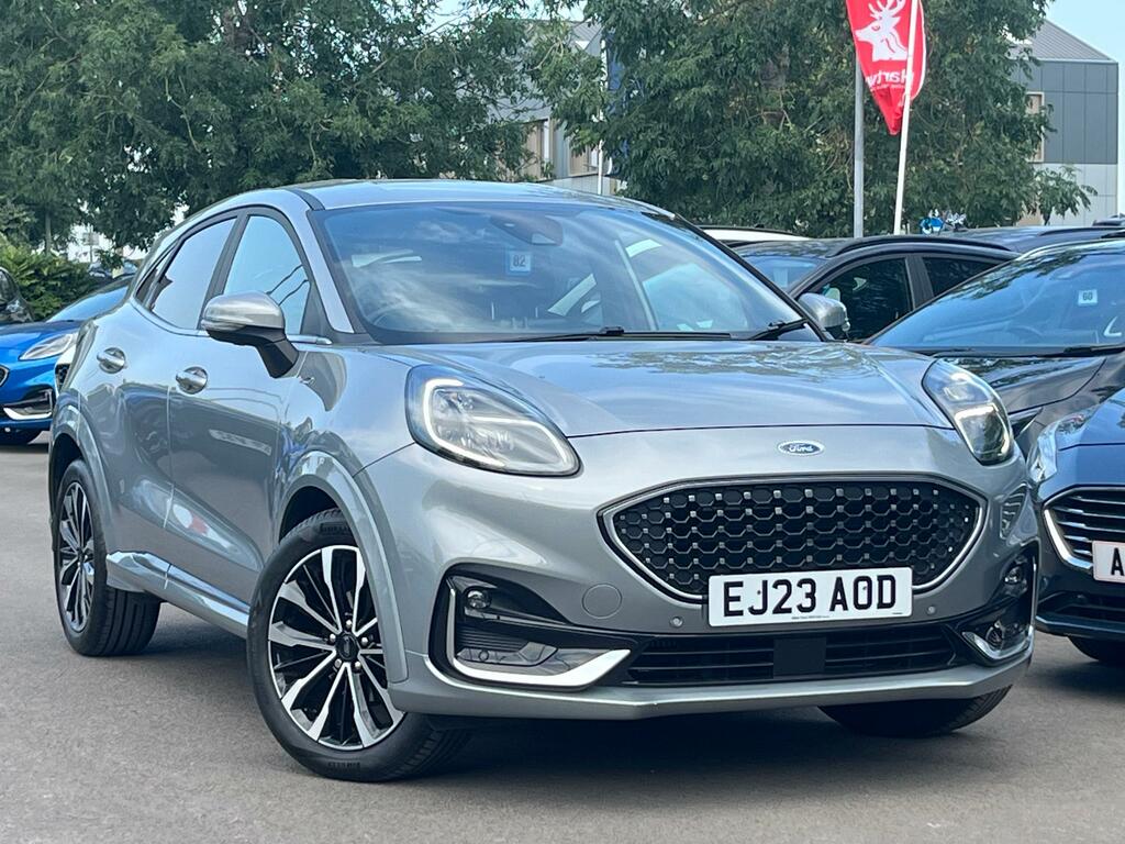 Ford Puma 1.0T Ecoboost Mhev St-line Vignale Suv Silver