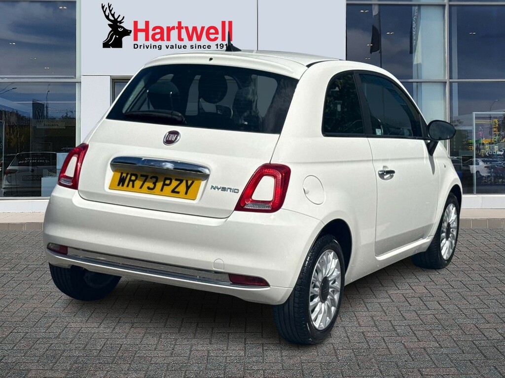 Fiat 500 1.0 Mhev Hatchback Euro 6 Ss White #3