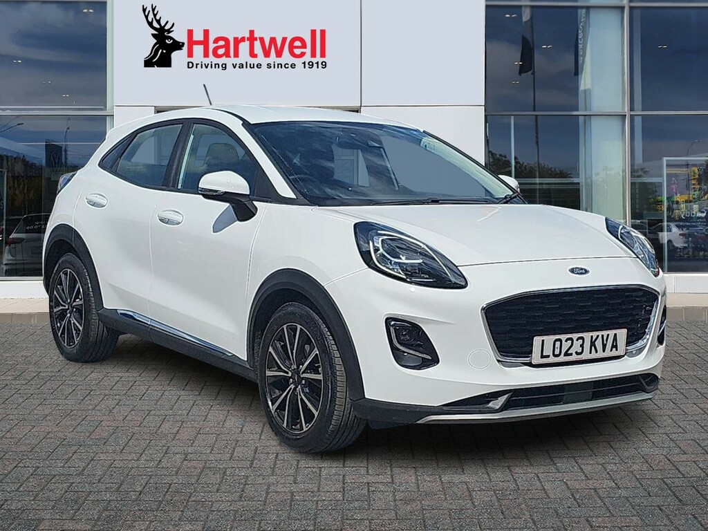 Ford Puma 1.0T Ecoboost Mhev Titanium Suv Hybrid White