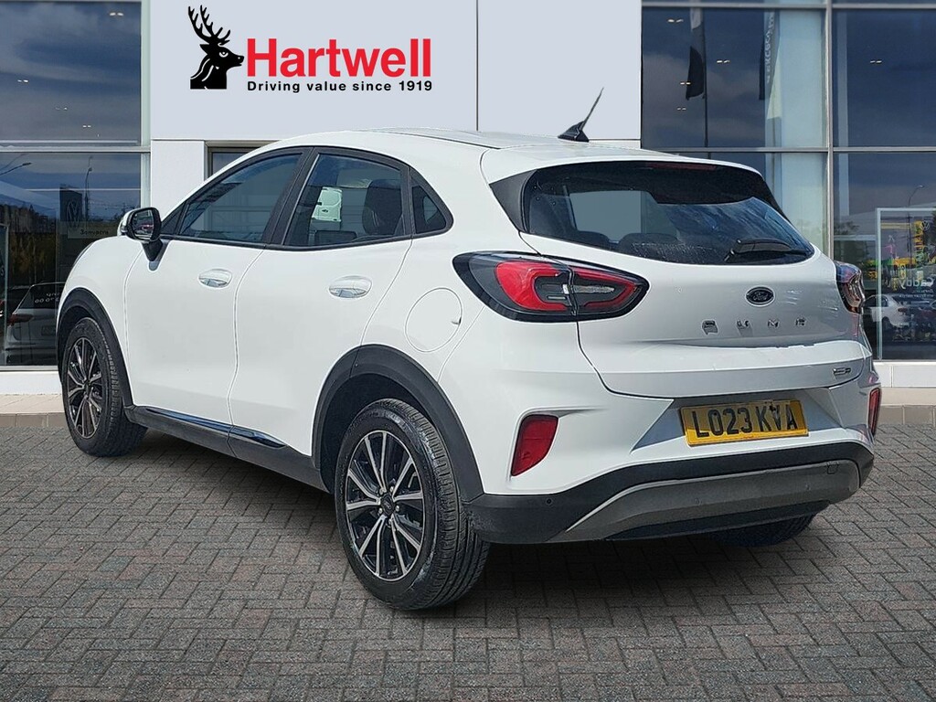 Ford Puma 1.0T Ecoboost Mhev Titanium Suv Hybrid White #5