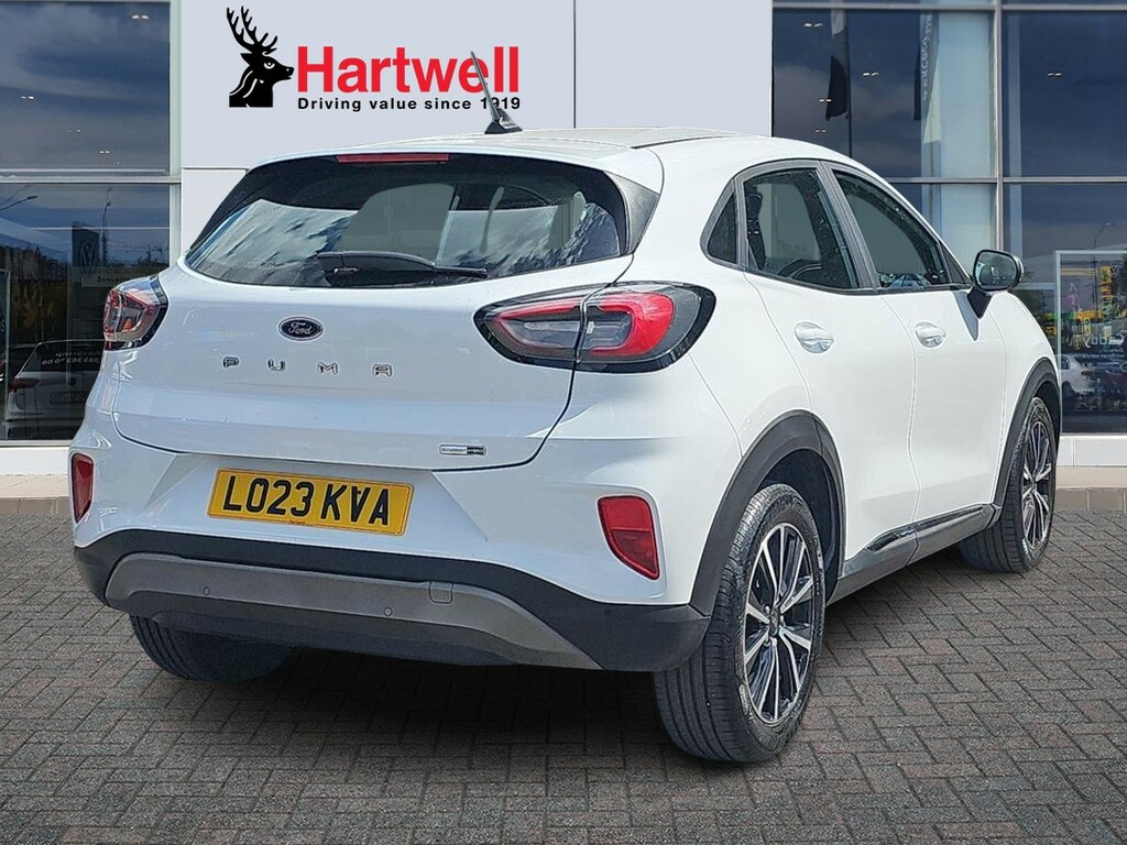 Ford Puma 1.0T Ecoboost Mhev Titanium Suv Hybrid White #3