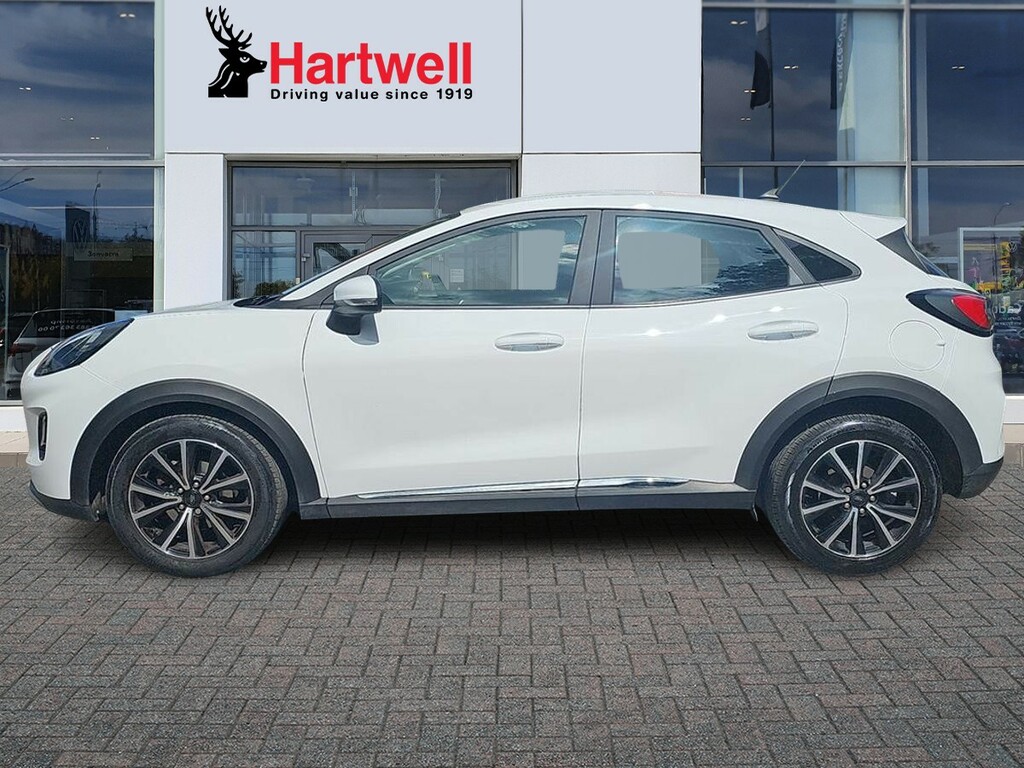 Ford Puma 1.0T Ecoboost Mhev Titanium Suv Hybrid White #6