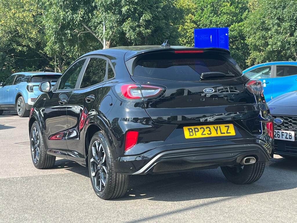 Ford Puma 1.0T Ecoboost Mhev St-line X Suv Hybrid BP23YLZ Black #3