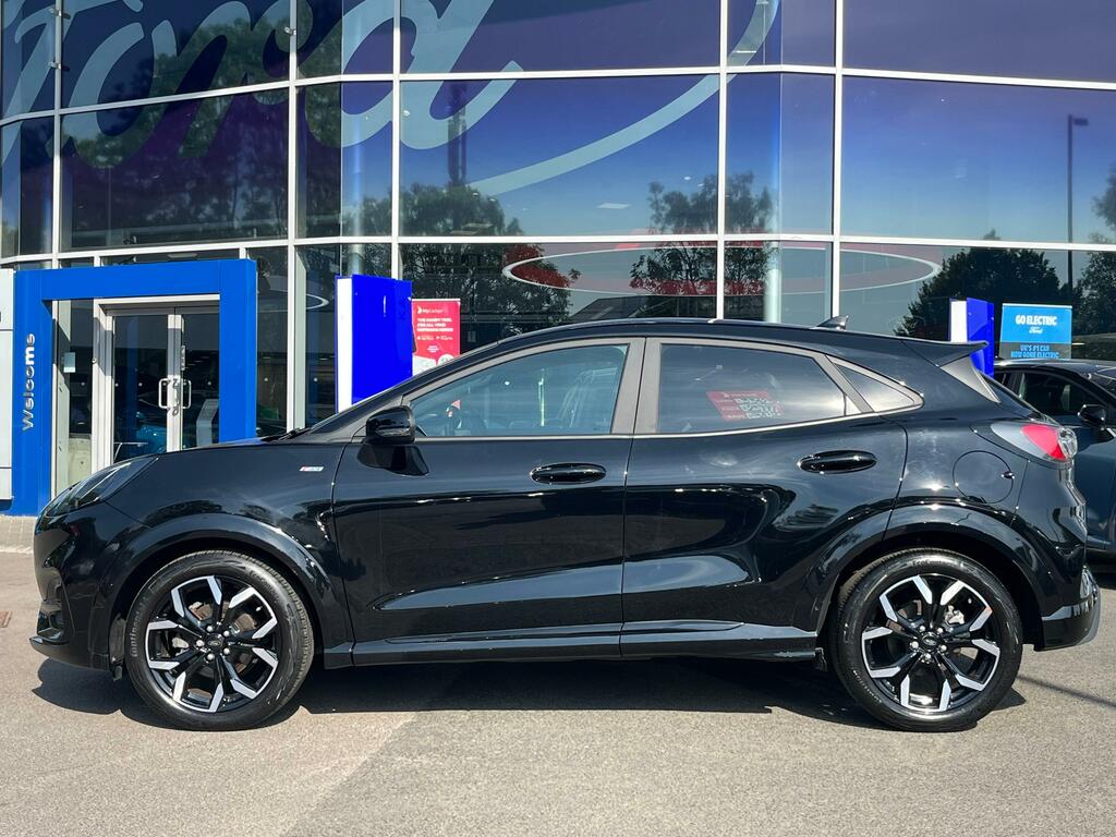 Ford Puma 1.0T Ecoboost Mhev St-line X Suv Hybrid BP23YLZ Black #6