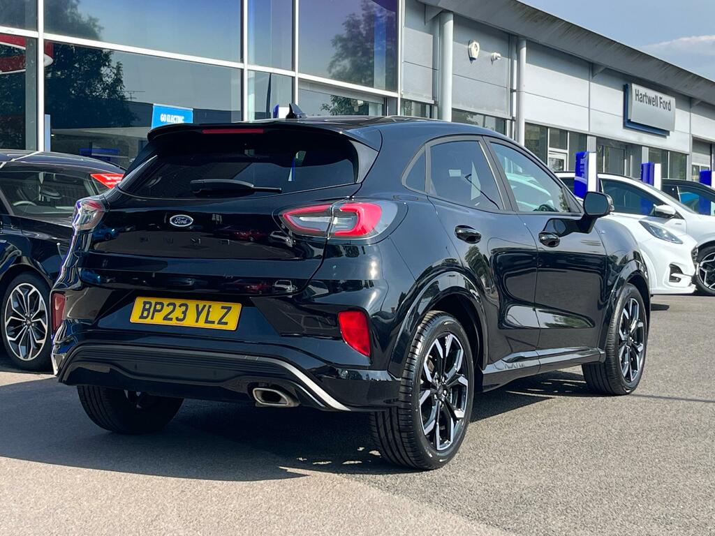 Ford Puma 1.0T Ecoboost Mhev St-line X Suv Hybrid BP23YLZ Black #5