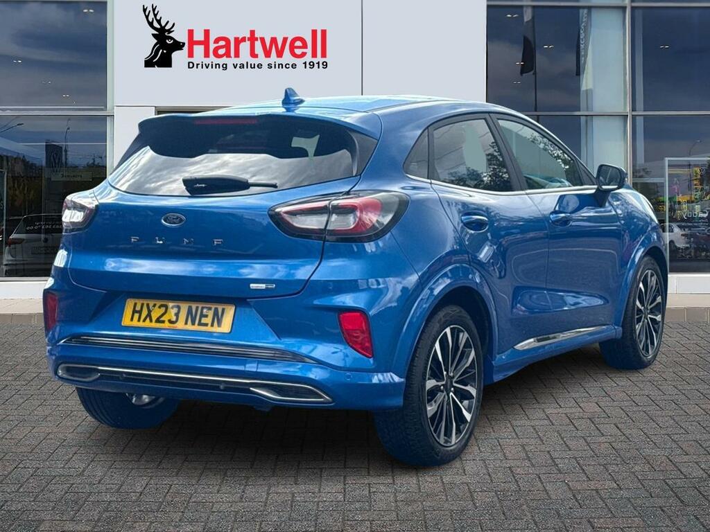 Ford Puma 1.0T Ecoboost Mhev St-line Vignale Suv HX23NEN Blue #3