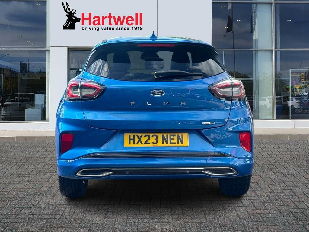 Ford Puma 1.0T Ecoboost Mhev St-line Vignale Suv HX23NEN Blue #4
