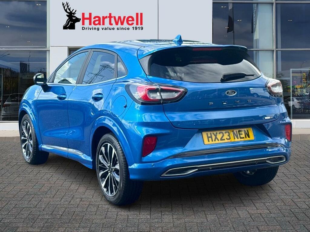 Ford Puma 1.0T Ecoboost Mhev St-line Vignale Suv HX23NEN Blue #5