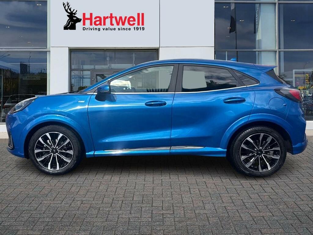 Ford Puma 1.0T Ecoboost Mhev St-line Vignale Suv HX23NEN Blue #6