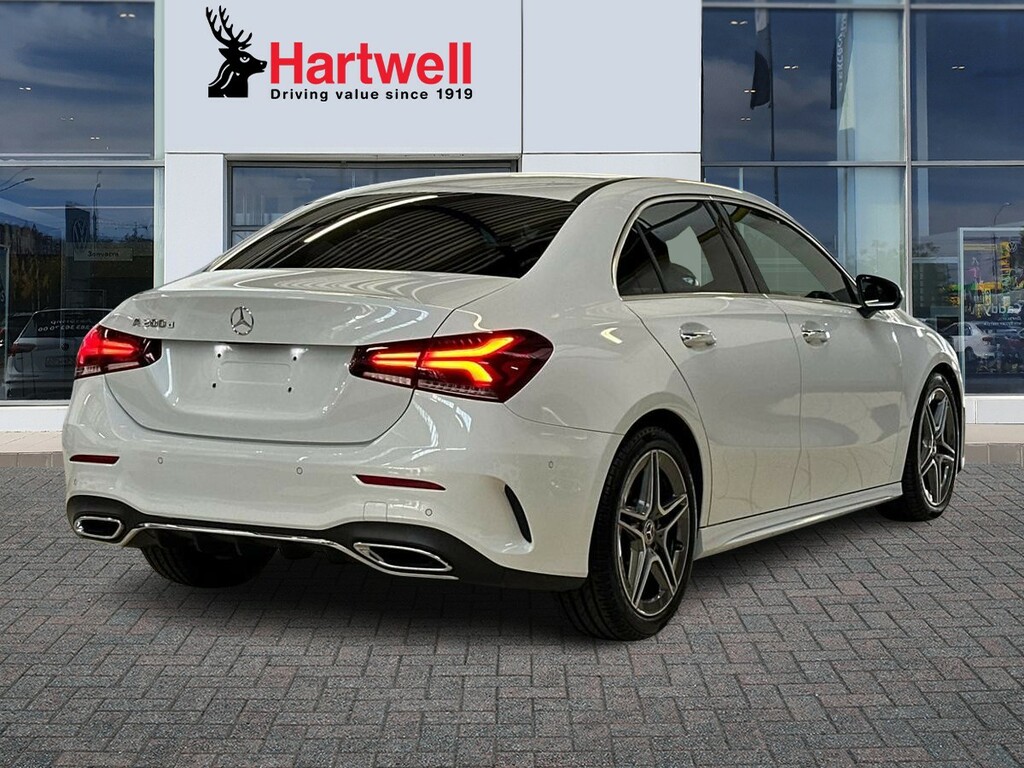 Mercedes-Benz A Class 2.0 A200d Amg Line Premium 2 Saloon 8 White #3