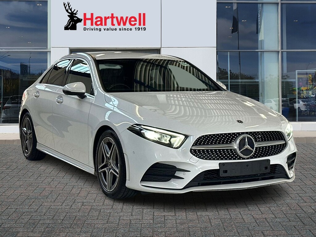 Mercedes-Benz A Class 2.0 A200d Amg Line Premium 2 Saloon 8 White