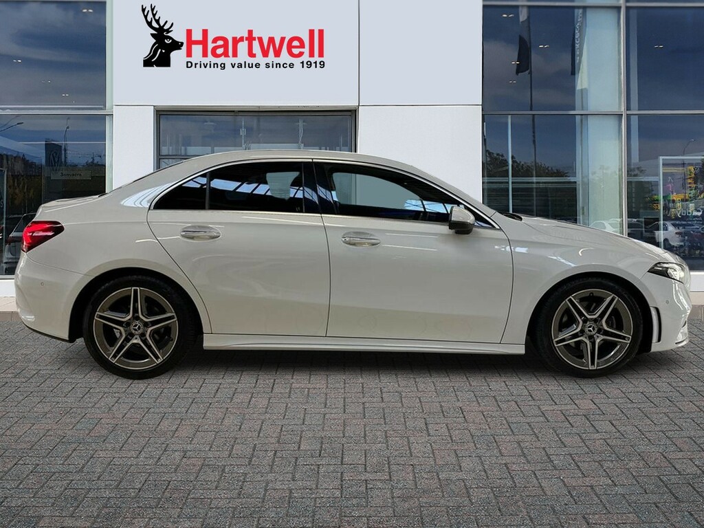 Mercedes-Benz A Class 2.0 A200d Amg Line Premium 2 Saloon 8 White #2