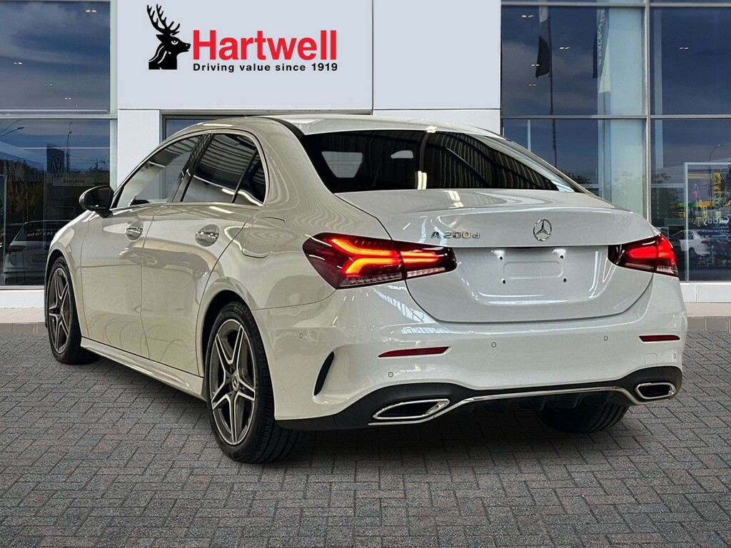 Mercedes-Benz A Class 2.0 A200d Amg Line Premium 2 Saloon 8 White #5