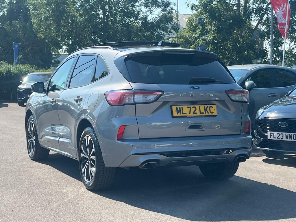 Ford Kuga 2.5 Ecoboost Duratec 14.4Kwh St-line X Suv Pet ML72LKC Silver #5