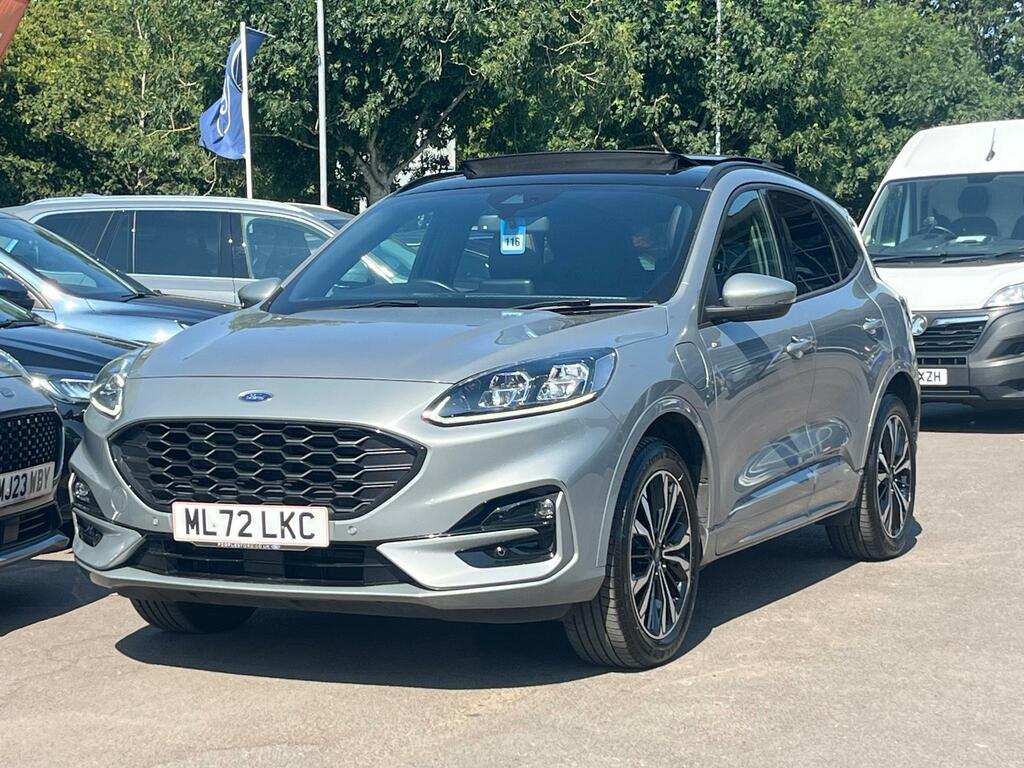 Ford Kuga 2.5 Ecoboost Duratec 14.4Kwh St-line X Suv Pet ML72LKC Silver #6