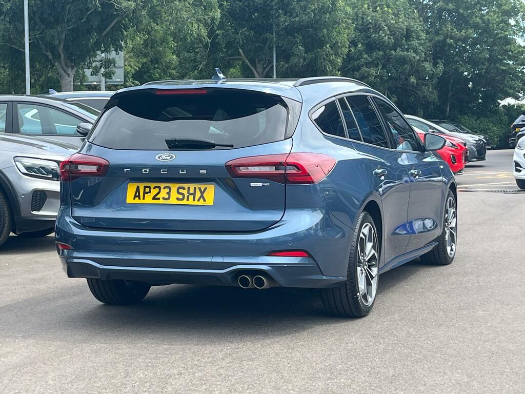 Ford Focus 1.0T Ecoboost Mhev St-line X Estate Hyb Blue #5