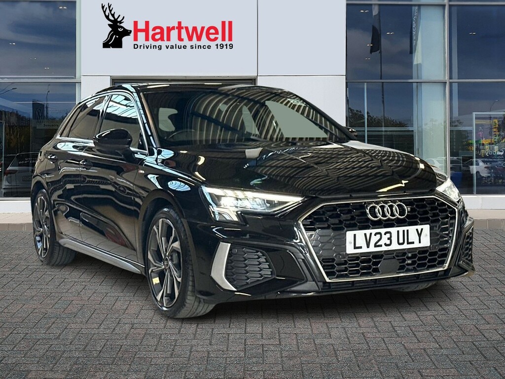 Audi A3 1.0 Tfsi 30 S Line Sportback S Tronic E Black