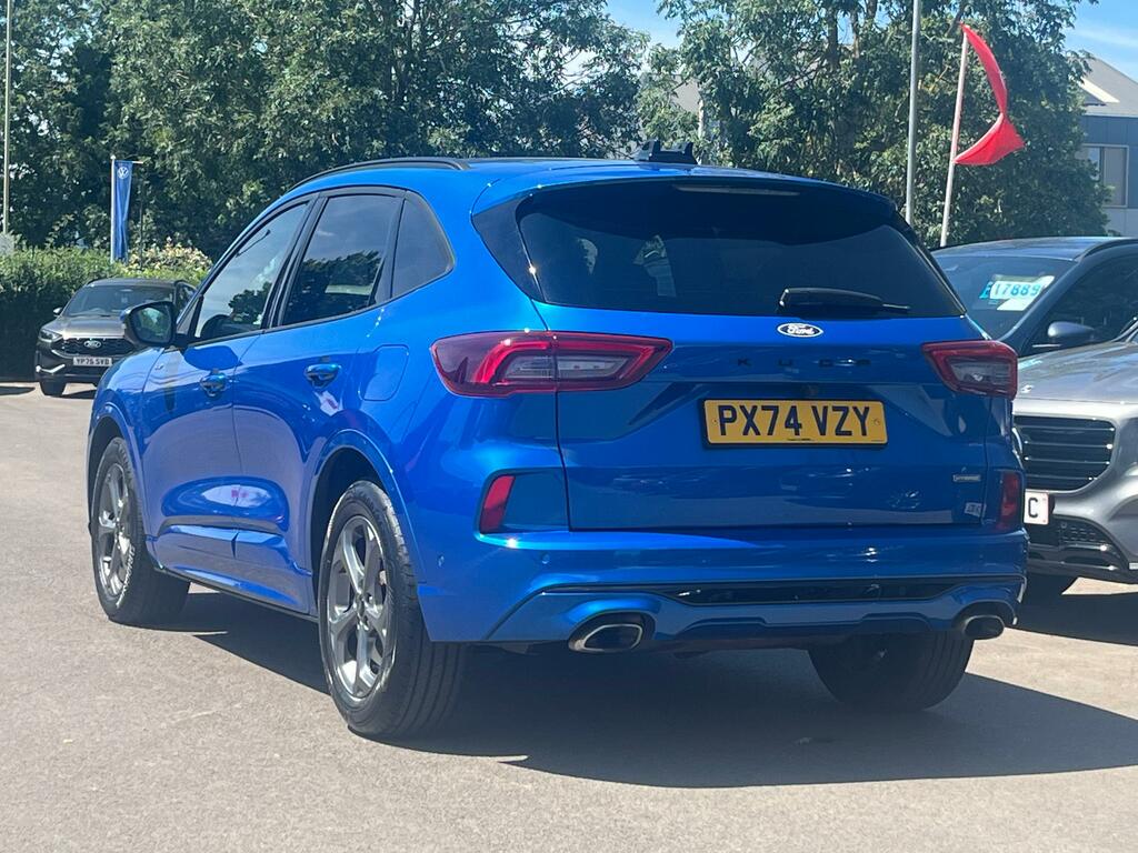 Ford Kuga 2.5H Duratec St-line Suv Hybrid Cvt Eur PX74VZY Blue #3