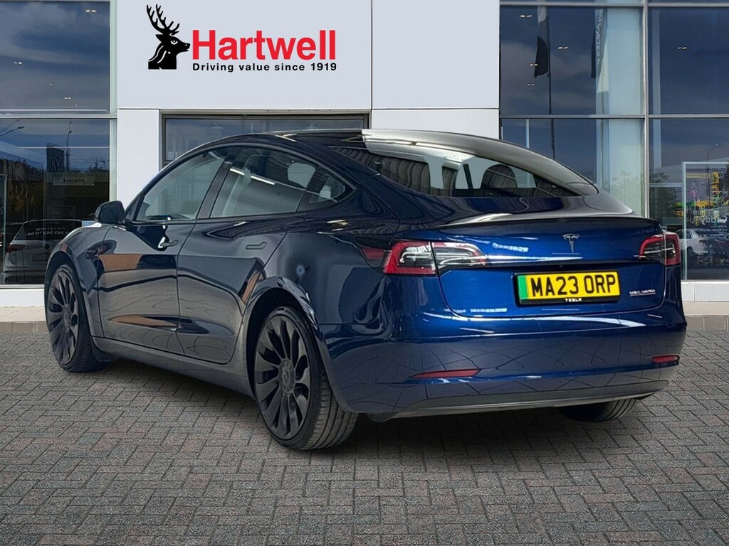 Tesla Model 3 Dual Motor Performance Saloon MA23ORP Blue #5