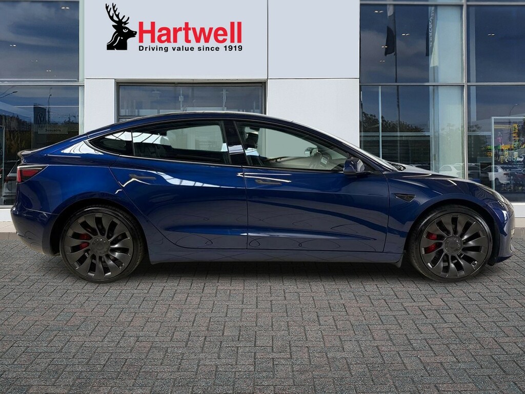 Tesla Model 3 Dual Motor Performance Saloon MA23ORP Blue #2