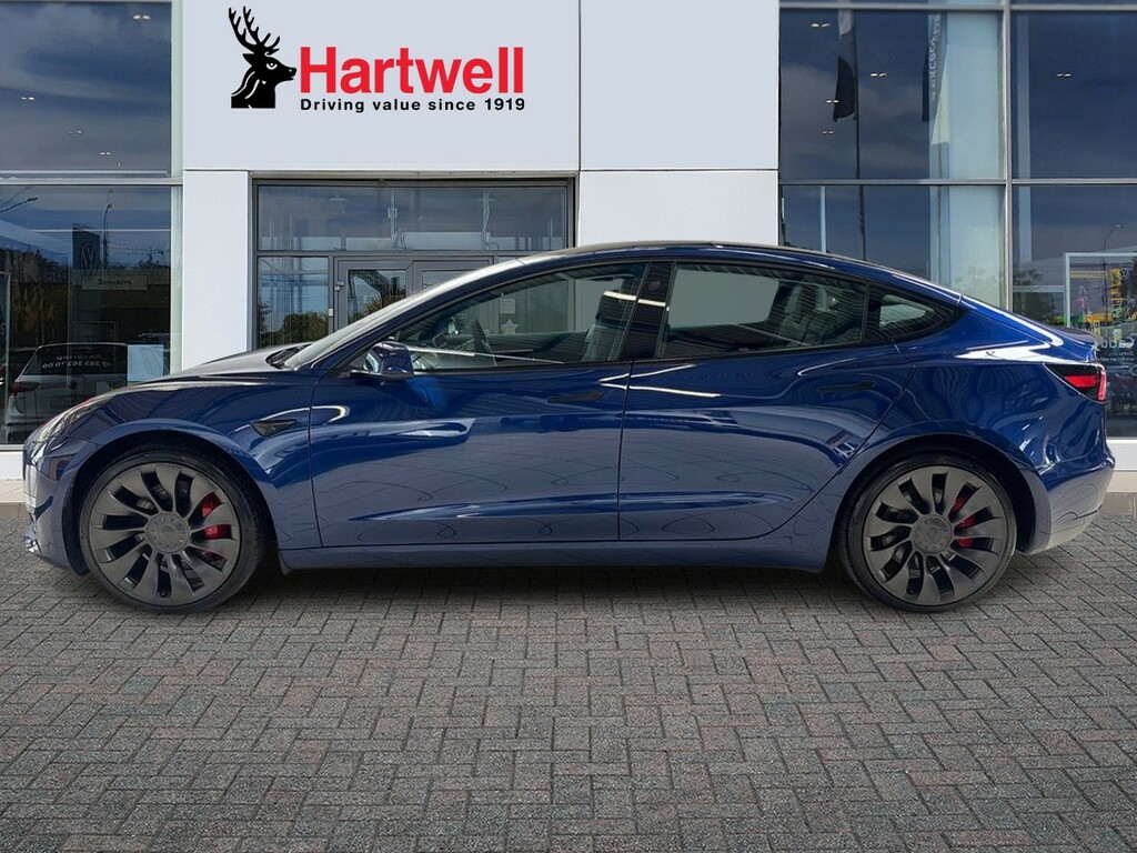 Tesla Model 3 Dual Motor Performance Saloon MA23ORP Blue #6
