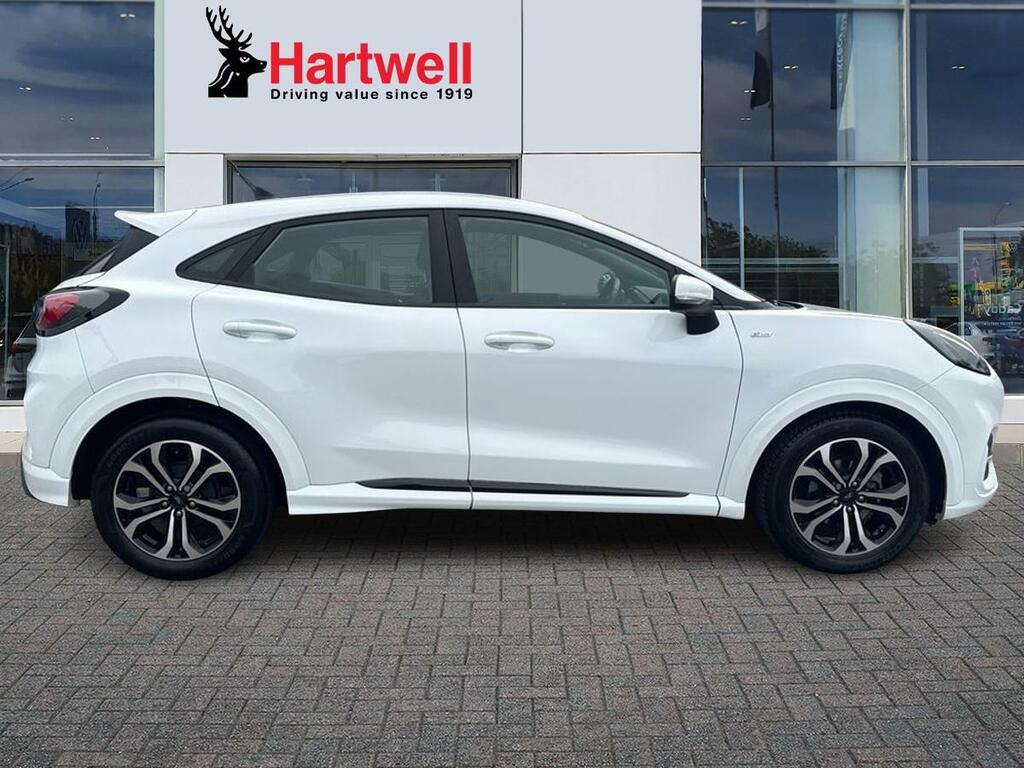 Ford Puma 1.0T Ecoboost Mhev St-line Suv Hybrid D White #2