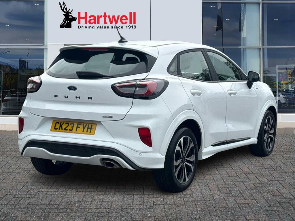 Ford Puma 1.0T Ecoboost Mhev St-line Suv Hybrid D White #3