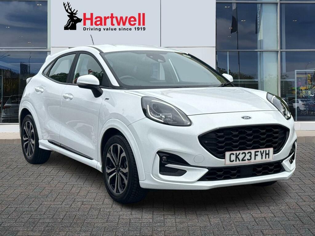 Ford Puma 1.0T Ecoboost Mhev St-line Suv Hybrid D White