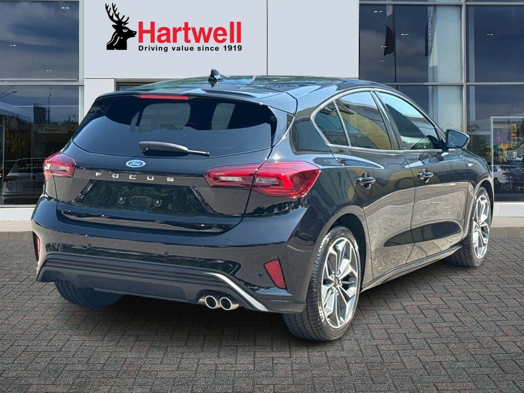 Ford Focus 1.0T Ecoboost Mhev St-line X Hatchback OX26FEU Black #3