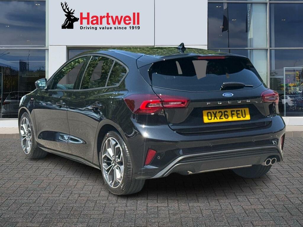 Ford Focus 1.0T Ecoboost Mhev St-line X Hatchback OX26FEU Black #5
