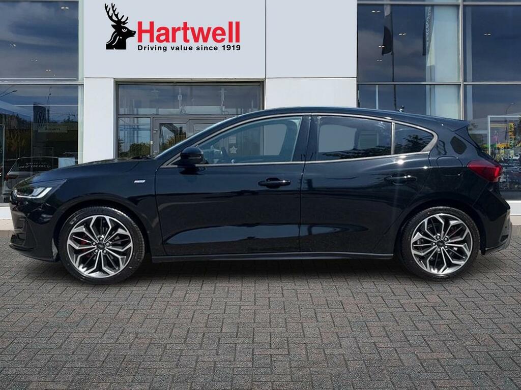 Ford Focus 1.0T Ecoboost Mhev St-line X Hatchback OX26FEU Black #6