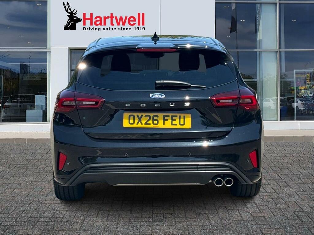 Ford Focus 1.0T Ecoboost Mhev St-line X Hatchback OX26FEU Black #4